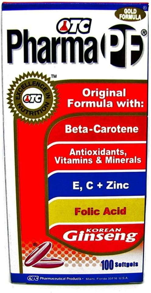 OTC Pharma PF Gold Formula Original Formula 100 Softgels Συμπλήρωμα διατροφής