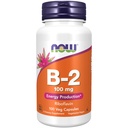 Şimdi Gıdalar Tamamlar, B-2 (Riboflavin) 100 mg, Enerji Üretimi*, 100 Veg Capsules