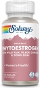 SOLARAY Günlük Phytoestrogen - Siyah Cohosh, Dong Quai, Wild Yam, Soy Isoflavones - Women's Health Support - 60 Günlük Garanti, 30 Hizmet, 30 VegCaps