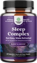 Natures Craft Natural Refreshing Sleep Formula - Supports Healthy Rest - Non Addictive Supplement - Magnesium L-Theanine GABA - Purest Herbal Ingredients