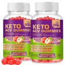 Keto ACV Gummies Gluten & Sugar-Free Apple Cider Vinegar Gummies for Advanced Kilo Kaybı - Hızlı Fat Burner Diyet Supplement for Women Men - 60 Gummies (1000MG)