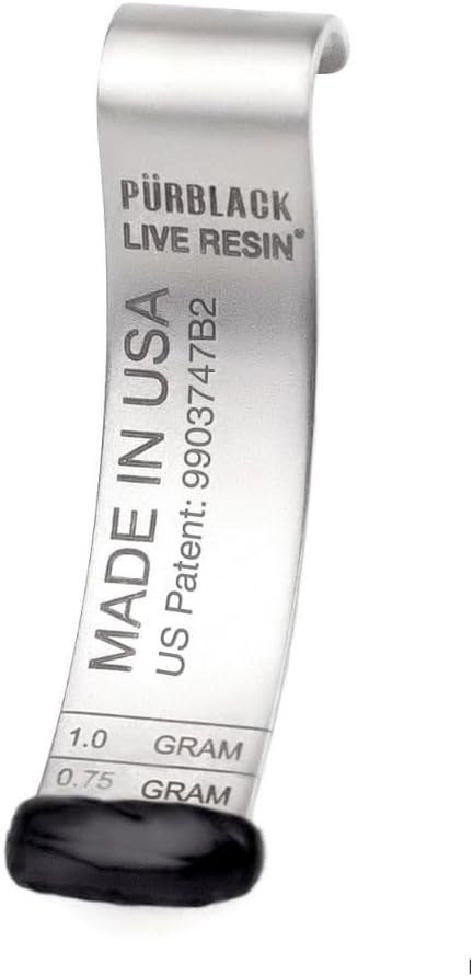 Püriyah® Pürscale for Shilajit - Patentli Askılı Tekstil Aleti Spoon ile Sağladı | Precise Dosing, Self-Dis çözme, Time-Saving, Odor Neutralize | Craft Pills Anında Immediate için