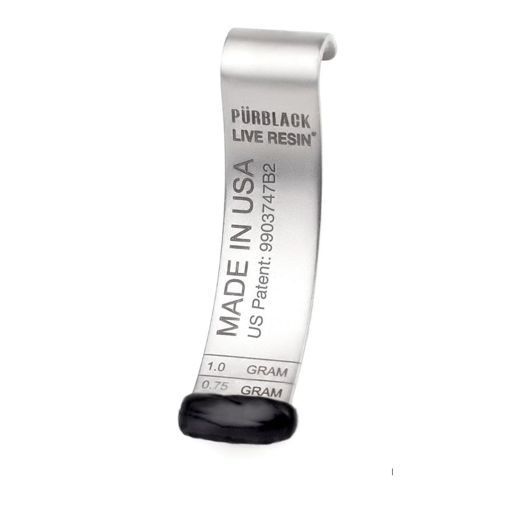 Püriyah® Pürscale for Shilajit - Patentli Askılı Tekstil Aleti Spoon ile Sağladı | Precise Dosing, Self-Dis çözme, Time-Saving, Odor Neutralize | Craft Pills Anında Immediate için