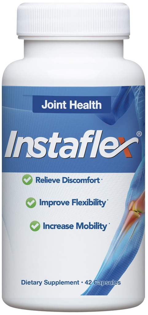 Instaflex Ortak Destek Supplement - Klinik olarak Glucosamine, MSM, White Willow, Turmeric, Ginger, Cayenne, Hyaluronik Asit - 42 Capsules