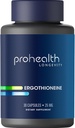 ProHealth Ergothioneine 5X Strength. 25mg Klinik Araştırma Dose. Natural Platinum Acid Mushroom Supplement for Improv Cognition, Heart Health. Temel Longevity Vitamin. 25 mg/Serving, 30 Hizmet