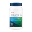 GNC Cod Liver Oil Omega 3 Supplement, 260 mg EPA ve DHA, Supports Heart, Brain, Skin, Eye and Joint Health, 90 Softgels