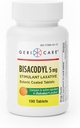 BackCare Bisacodyl 5 mg Laxative Kaplama Tablet | Dulcolax | Stimulant Laxative | Gentle Overnight Constipation Relief 100 ( Count 1)