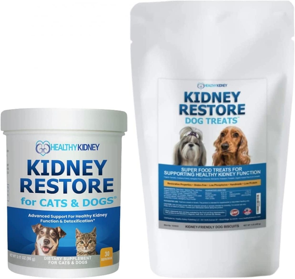 Kidney Cats & Dogs & Kidney Restore Köpek Canine Renal Pet Support Kidneys için Tamamlıyor