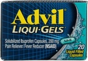 Advil Ağrı Reliever/Fever Function Liqui-Gels 20 CP - Paketi satın alın ve Kaydet (Pack of 2)