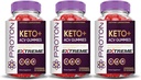 Justified Laboratories (3 Pack Proton proteini DW ACV Gummies Extreme 2000MG Proton Chem Gummies Apple Cider Vinegar Formulated with Pomegranate Beet Juice B12 Vegan Non GMO 180 Gummys
