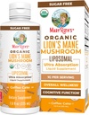 MaryRuth Organics Lions Mane Supplement | Ultra Abxia Liposomal | Full Spectrum Lion's Mane Mushroom | 200 mg Beta-Glucans Per | USDA Organic | Vegan | 7.6 oz | 15 Servisler