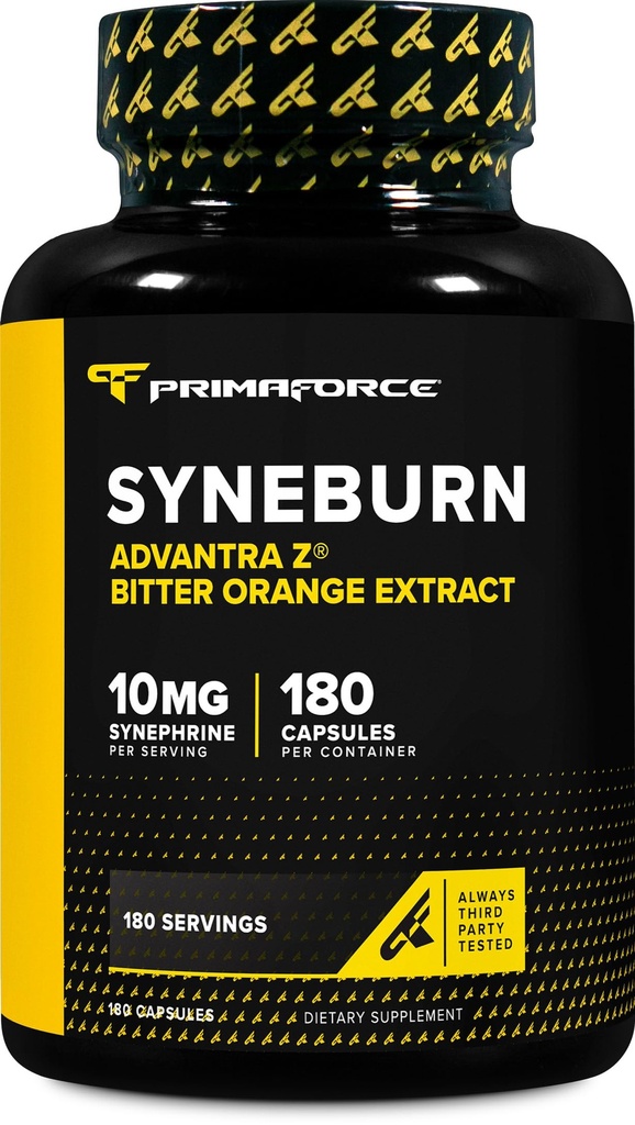 PrimaForce Syneburn Supplement, 180 Κάψουλες – Συνεφρίνη από το ADVANTRA Z