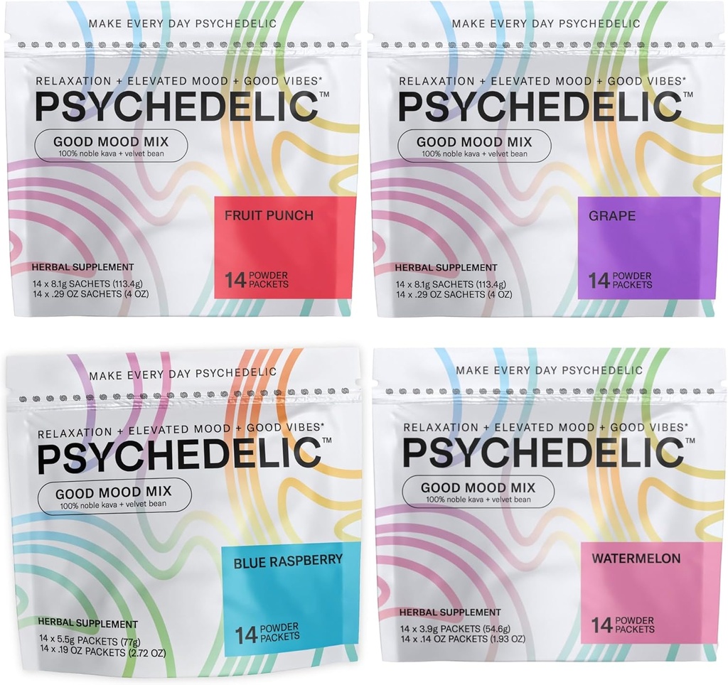 Psychedelic Water Good Mood Mix 4 Flavor Mix