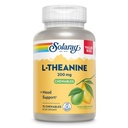 SOLARAY L Theanine 200 mg, Mood Support Supplement with Vitamin B6 - Calming Support during Occasional Stress - Natural Lemon Lime Flavor - 60-Day Garanti, Lab TY - 75 Hizmet, 75 Chewables