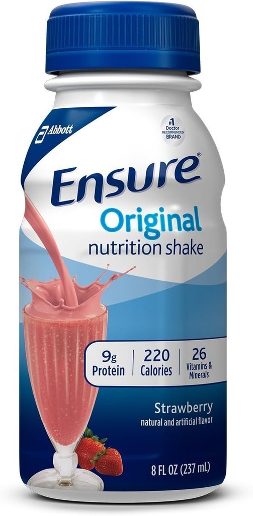 Orijinal Beslenme Shake, Strawberry, 8 Ounces, 6 Kont