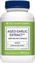 The Shoppe Odorless Aged Garlic Extract - Supports Cardiovascular Health - 600 MG (300 Capsules)