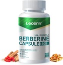 Berberine Supplement - Berberine 1500mg Per Serving,120 Capsules - Berberine HCI - Berberine Plus - Plus Pure True Ceylon Cinnamon, Berberine HCI Root Supplements Pills