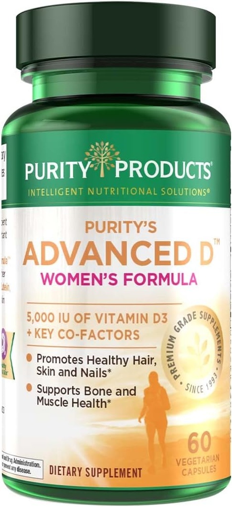 Düşük Ürünler Dr. Cannell'in Gelişmiş Vitamin D Kadın Formülü Sağlıklı Cilt ve Saç Için Lutein ve Biotin ile Tanımlanmış - 60 Vejetaryen Capsules