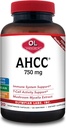 Olympian Labs Premium AHCC Supplement 750mg AHCC ανά κάψουλα – Υποστηρίζει την Ανοσολογική Υγεία, τη λειτουργία του ήπατος, και τη δραστηριότητα φυσικών κυττάρων Killer - Μαζική 120 εξυπηρετούν