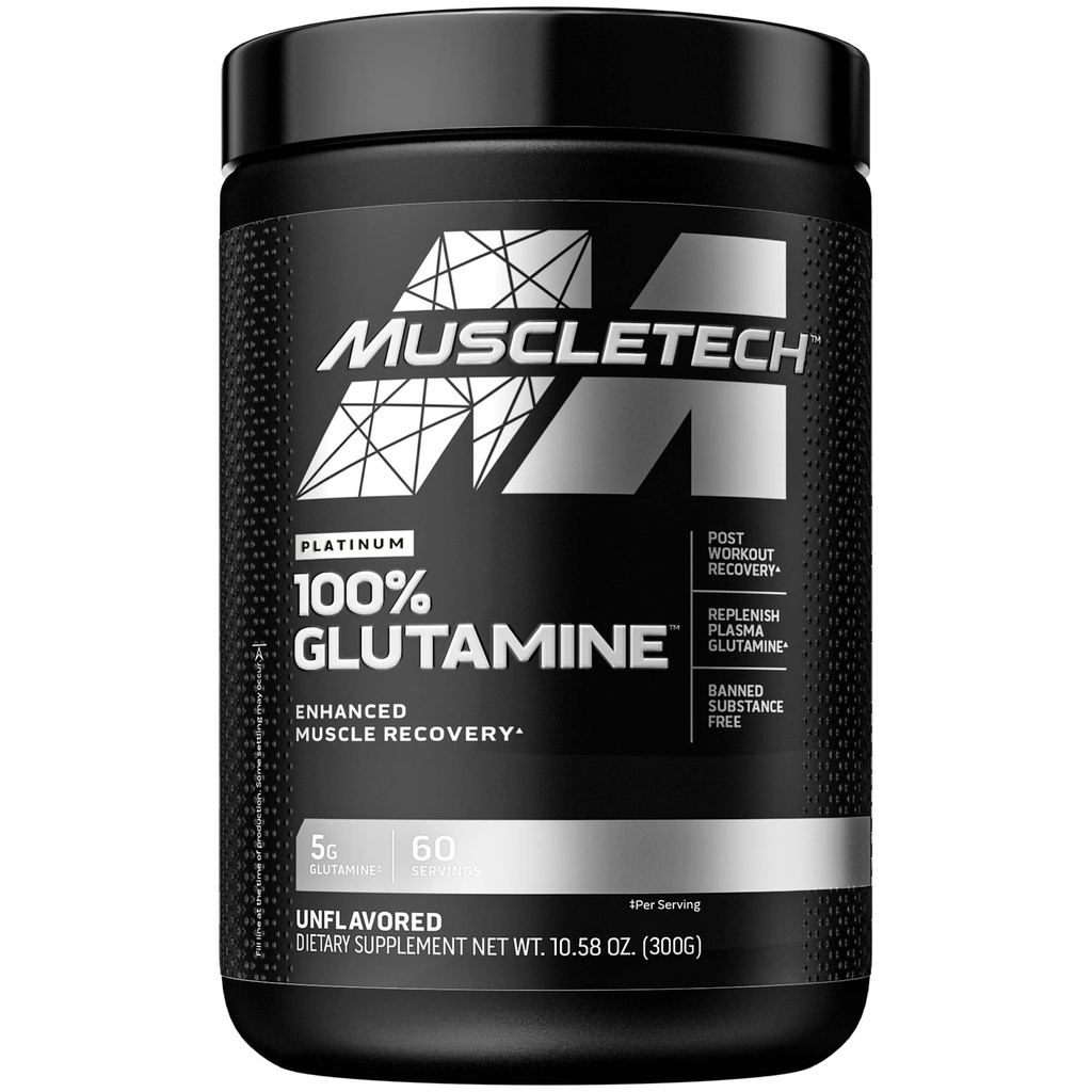 Muscletech Whey Protein Powder & Glutamine Powder for Muscle Building, Strength and Recovery