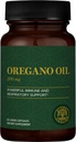 Global Healing Center - Oregano Oil Capsules with Organic Materialss & Cayenne Pepper Extract, Oregano Capsules for Immune System Support, Respiratory Health, Digestion, Gas & Gut Wellness (60 Kont)