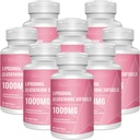 Λιποσωμική Γλουταθειόνη Softgels 1500MG, Μειωμένο συμπλήρωμα γλουταθειόνης με βιταμίνη C, Καλύτερη απορρόφηση, Μη ΓΤΟ Ισχυρό Αντιοξειδωτικό για Υγιή Γήρανση, Αποτοξίνωση, Ανοσοποιητική Υγεία, 480 Softgels