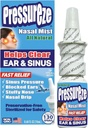 Basınçlı Nasal Mix - All Natural Preservative-Free Sterile - Hızlı Yardım Nasal Mix - Sinus Allergies Congestion Blocked Ears Loud Snoring | 130 Spreys, 18 ml