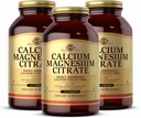 Solgardis Magnezyum Citrate, 250 Tablet (Pazar 3) - Sağlıklı Kemikleri ve Dişleri Destekler - Musculoskelet & Nervous System Support - Highly Absorbable - Non-GMO ve Vegan - 150 Toplam Hizmetler