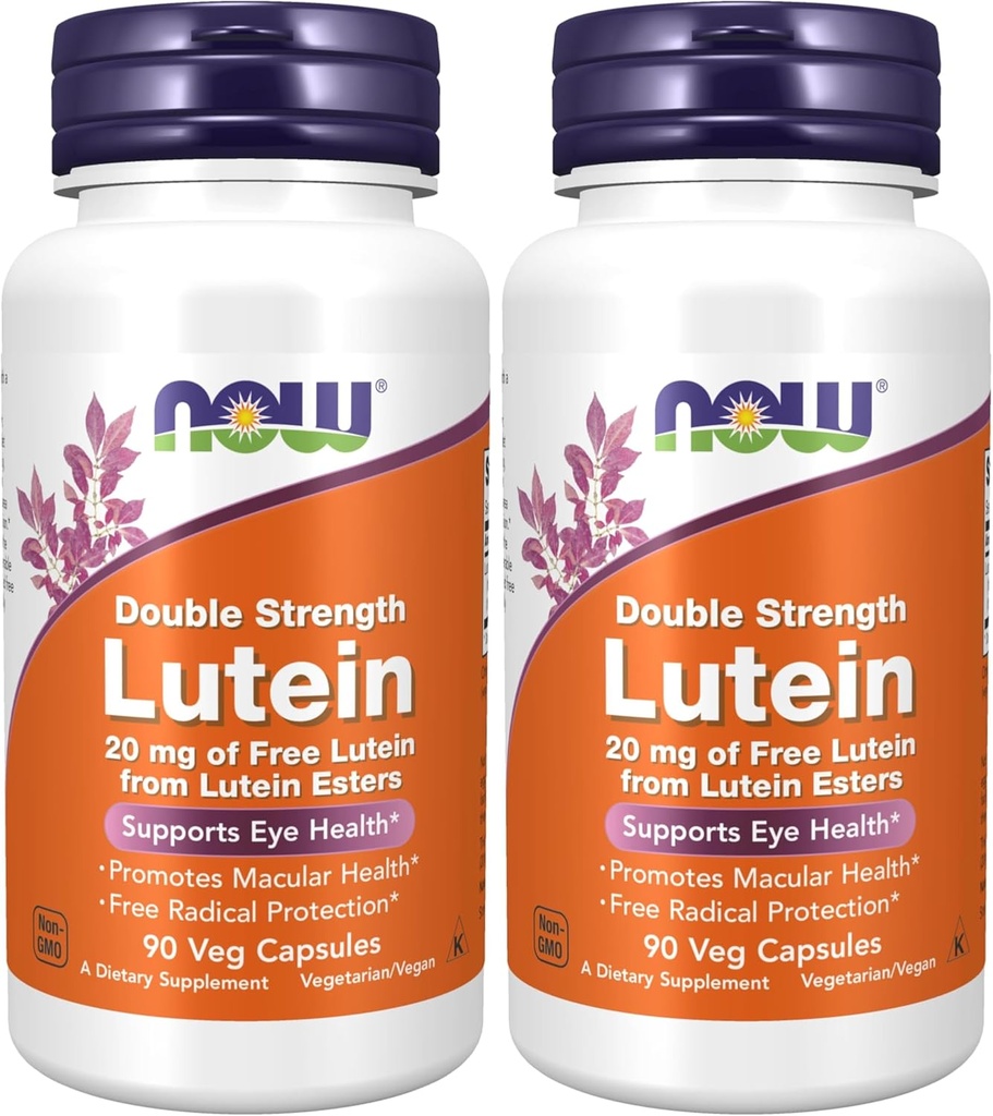 Şimdi Tamamlar, Lutein 20 mg ile Lutein Esters, 90 Veg Capsules (Pack of 2)