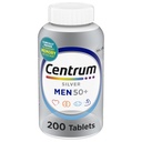 Centrum Silver Men's 50+ Multivitamin with Vitamin D3, B-Vitamins, Akrilik for Memory and Cognition - 200 Tablets