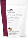 Bariatrik Avantajı Çelik Citrate Chewy Bites 500 mg - Yüksek derecede Absorbable & Digestible - Vitamin D3 - Easy Chewable Food Supplement - Peanut Butter