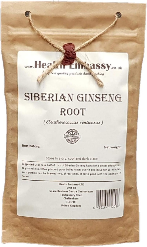 Sağlık Büyükelçiliği Sibirya 185 Kökü Çay | Eleutheroccus senticosus | Herbal Tea (50g)