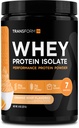 Dönüşüm Whey proteini (WPI) Orange Whip Flavored 7 Hizmet - Preformance Protein Toz Toz