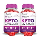 Justified Laboratories (2 Pack Ripped Results Keto ACV Gummies Advanced Formula 1000MG Ripped Sonuçlar Pomegranate Beet Juice B12 Vegan Non GMO 120 Gummys