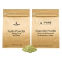 PURE αρχικό ΣΥΣΤΑΤΙΚΑ Hesperidin σκόνη και σκόνη Rutin Bundle, 4 oz κάθε, πάντα καθαρό, συμπλήρωμα διατροφής, εργαστήριο Επαληθευμένο
