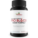 Υποστήριξη για την υγεία του αίματος Pro Blood Boost Formula - Συμπλήρωμα υποστήριξης για την υγεία του αίματος - Καλύτερη Φόρμουλα για τη φυσική υποστήριξη της υγείας του αίματος - Βερβερίνη, κανέλα, ψευδάργυρος - Προώθηση βελτιωμένη ροή αίματος φυσικά