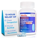 Εργαστήρια Time-Cap, INC. Timely Guaifenesin 1200 mg δισκία παρατεταμένης αποδέσμευσης - Reventorant Mucus Relief & Chest Congestion Relief for Adults - διαρκεί έως 12 ώρες - 70 Count