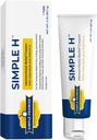 Basit Söz - Basit H Hemorrhoid Krem - 28 Potent Malzemeler ve Geliştirilen Teslimat Sistemi ile Gerçekleştirilmiş Fast-Absorbing Formula - Paraben-Free, Tavsiyeler ve Yardım, 2 ozz
