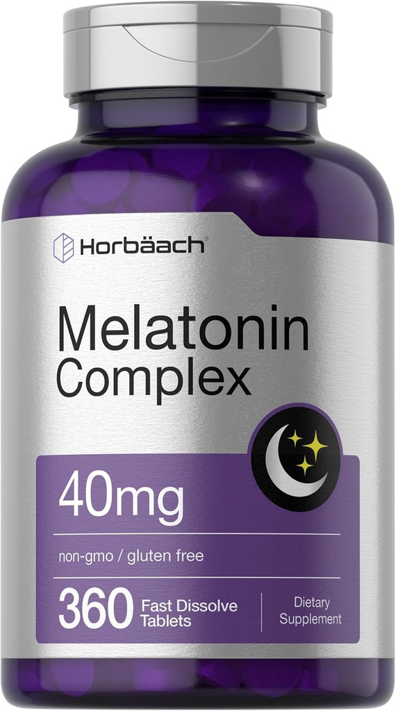 Horbäach Melatonin 40mg Complex 