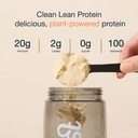 Nuzest - Pea Protein Toz - Temiz Lean protein, Premium Vegan Bitki Temel Protein Toz, Süt Ücretsiz, Gluten Free, GMO Free, Protein Shake, Rich, 100 Hizmet, 5.5 lb
