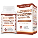 Safly Optimal Glucosamine Chondroitin MSM Supplement w/Turmeric & Boswellia - Glucosamine Sulfate Ortak Supplement for Men & Women - 120 Tablet