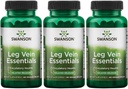 Swanson Leg Vein Essentials - Gecikmiş Yayın - 60 Veg Capsules (3 Pack)