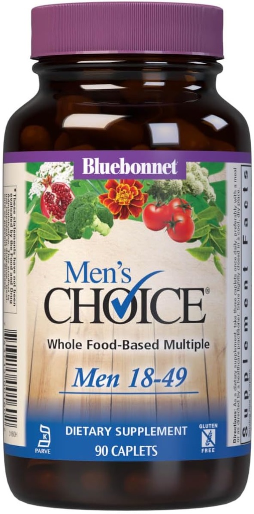 Bluebonnet Beslenme Erkeklerin Seçimi 18-49, 90 Count