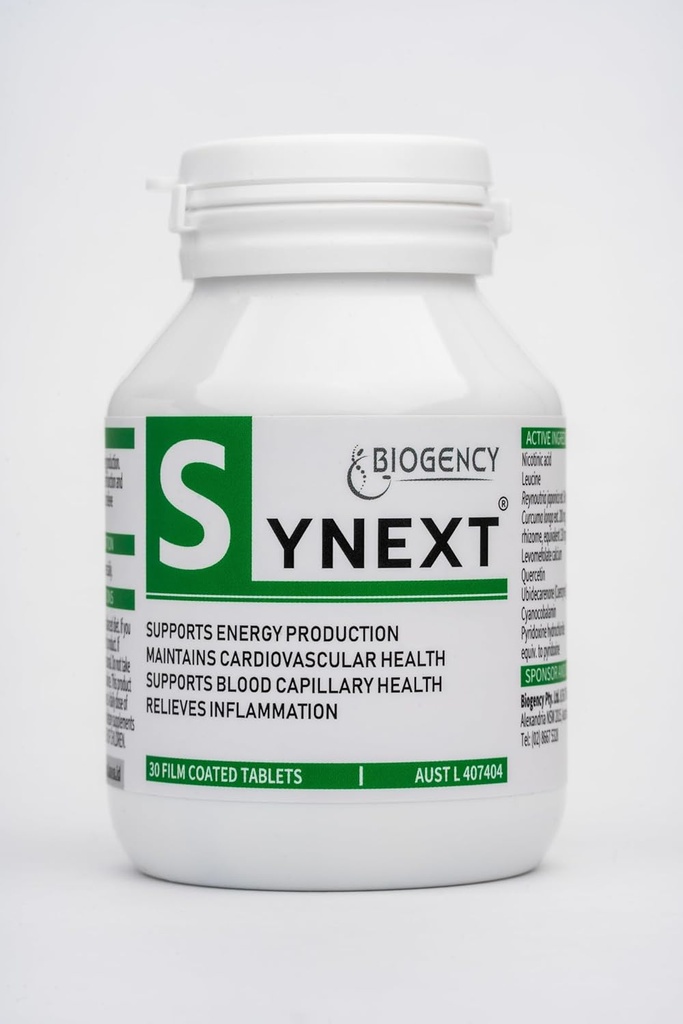 Sy next NAD+ Supplement 30 Tabs Supports Energy Made in Australia