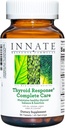 INNATE Response Formulas Thyroid Response Complete Care - Made With Ashwagandha - Διατηρεί Βέλτιστη Θυρεοειδική Ισορροπία και Λειτουργία - Χορτοφαγική, Χωρίς Γλουτένη, Μη ΓΤΟ - 90 δισκία (45 Servings)