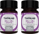 Twinlab Vitamin D3 1000 + K2 Dots - Bone & Heart Health - Immune Support - 25 mcg, 60 Tablet (1000 IU) (2 Pack)