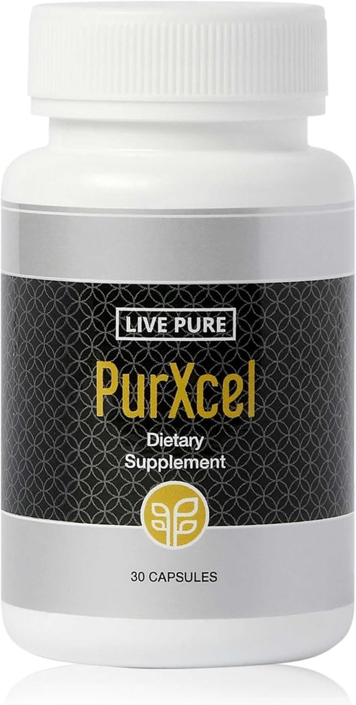 PURE PurXcel Antioksi Supplement | 30 Capsules | Potent Antioksit Plütathione & Superoksi Dismutase | Supports Skin, Joints & Natural Cleansing
