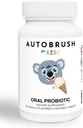 autobrush Kids Oral-Care Slow Dissolve Probiyotik Tabletler | Diş Tamamları | Sağlık Dişleri ve Gums | Dengeli Ağız Biome| 30 Kont (Vanilla) (1)