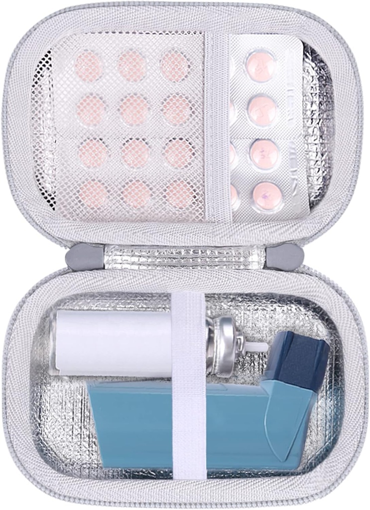 Aenllosi Hard Signing Case Uyumlu Asthma Inhaler