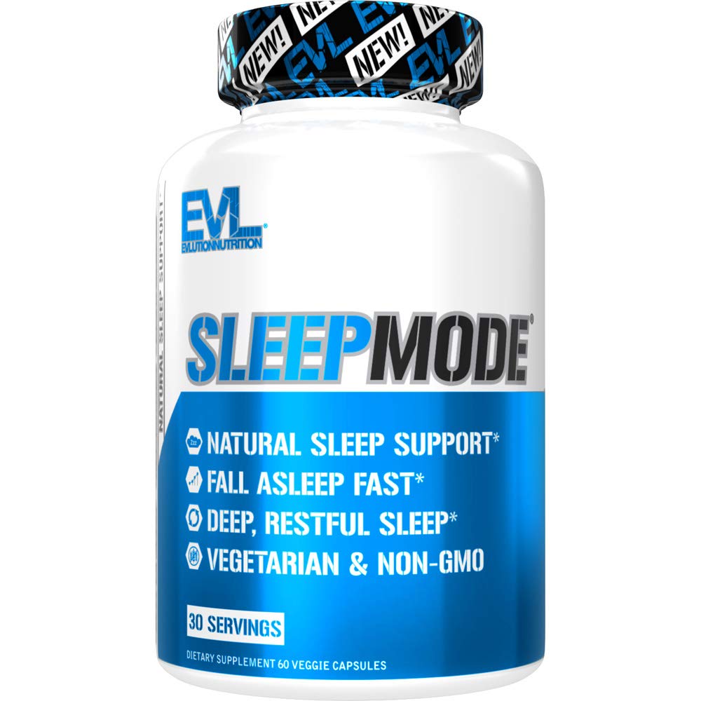 Evlution Beslenme Herbal Kompleksi Yetişkin Melatonin Pills with Valerian L-Tryptophan Lemon Balm ve More - Restful Calm Capsules - 30 Servisler